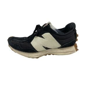 New Balance 327 Unisex Black Suede Lace Up Low Top Athletic Sneakers Shoes 7.5